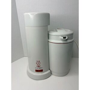 Mr. Coffee The Iced Tea Pot White Electric Brewer Model TM1 1.2L VTG 90s READ